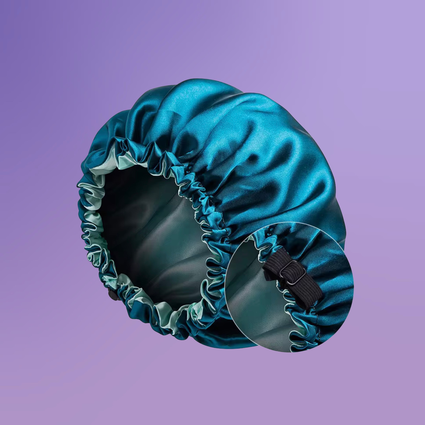 Eph. 2:6 Reversible Satin Bonnet with Adjustable Elastic