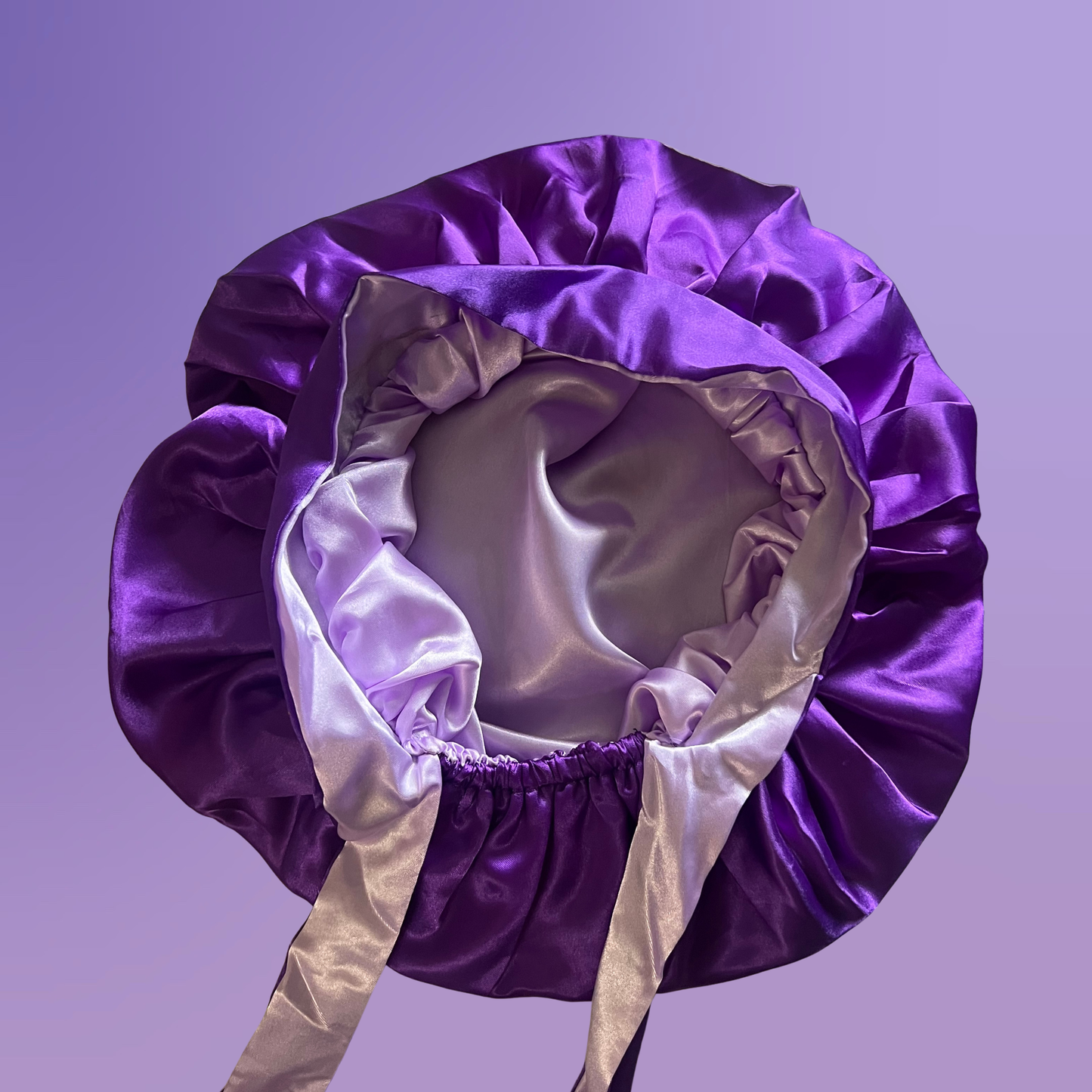 Eph.2:6 Reversible Satin Tie Bonnet