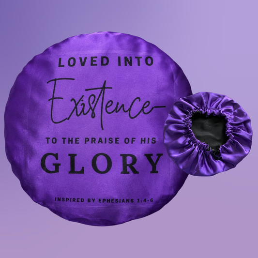 Eph. 1:4-6 Reversible Satin with Adjustable Elastic