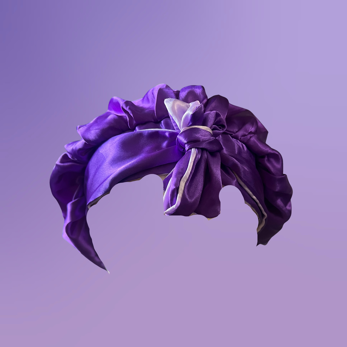 Eph.2:6 Reversible Satin Tie Bonnet